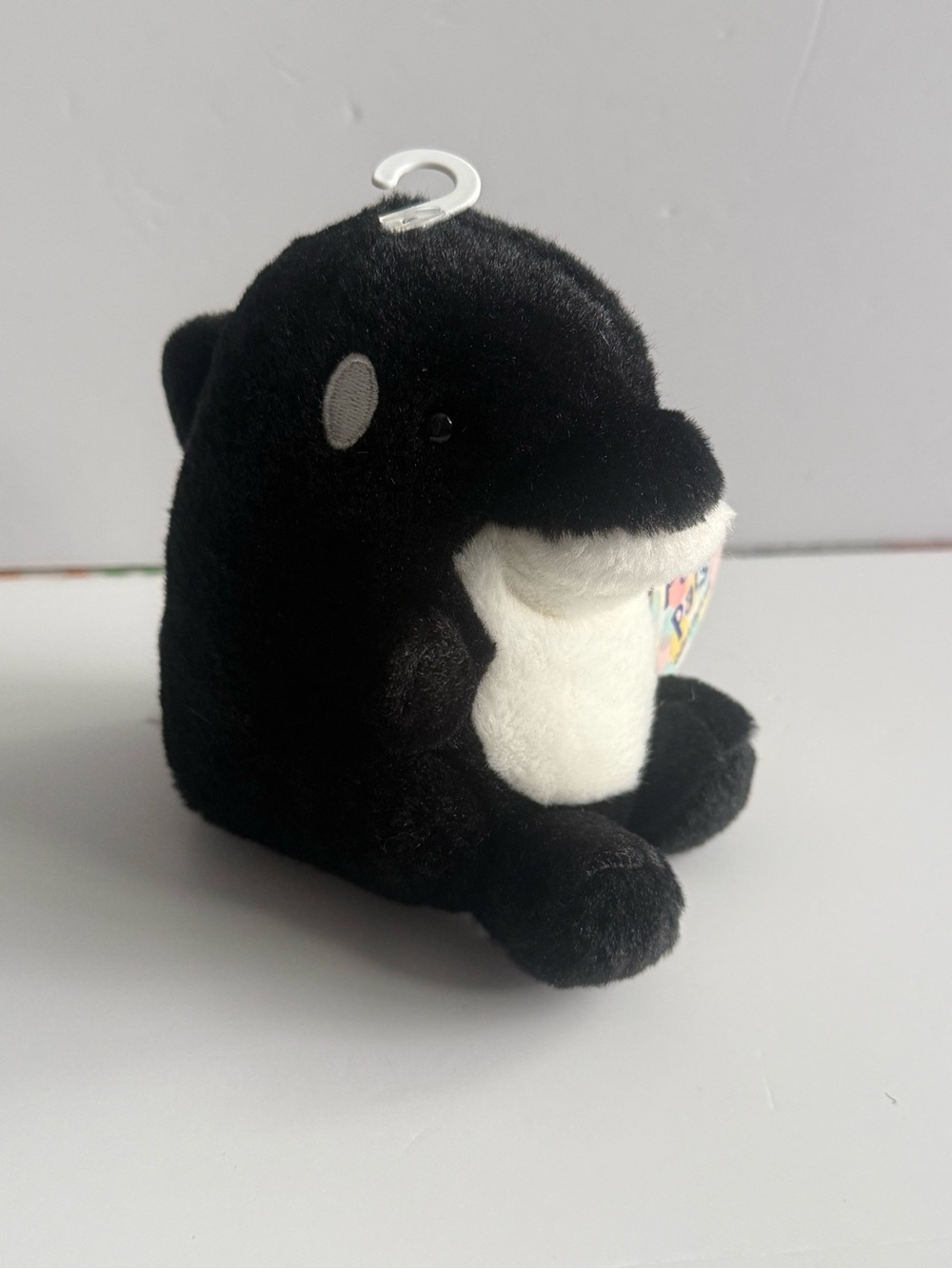 Aurora® Palm Pals™ Juneau Orca™ 5 Inch Stuffed Animal Toy #1-111 Aquatic